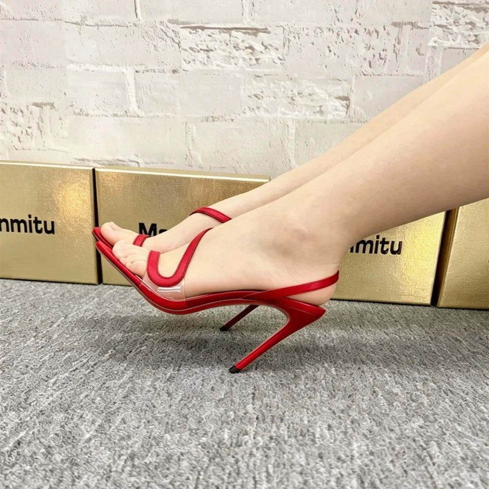 Design 10cm Women Open Toe High Heeled Sandals