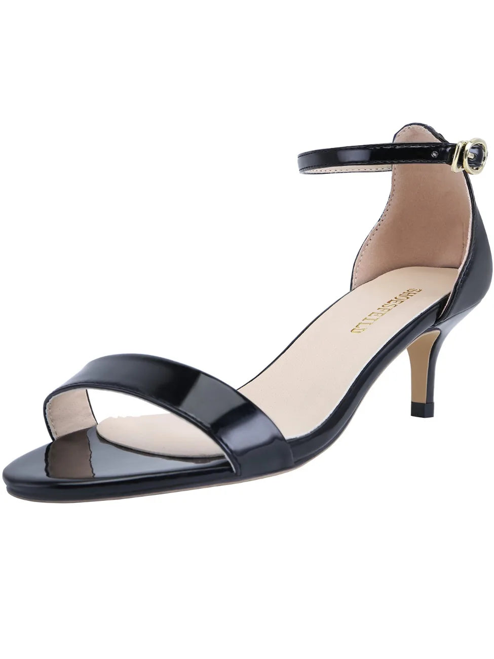 5cm Low Heels Open Toe Stilettos High Heels
