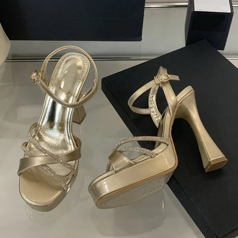 Runway Super High Heels Platform Sandals