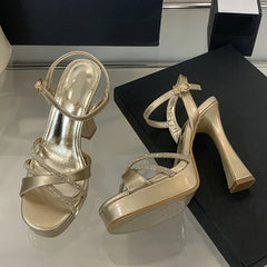 Runway Super High Heels Platform Sandals
