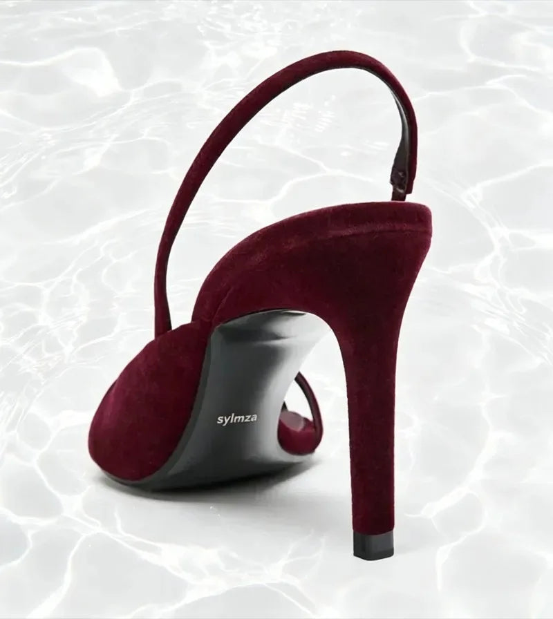 Black Velvet Comfortable Shoes