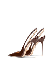 Temperament French Nude Pointed Thin Heel High-heeled Shoes