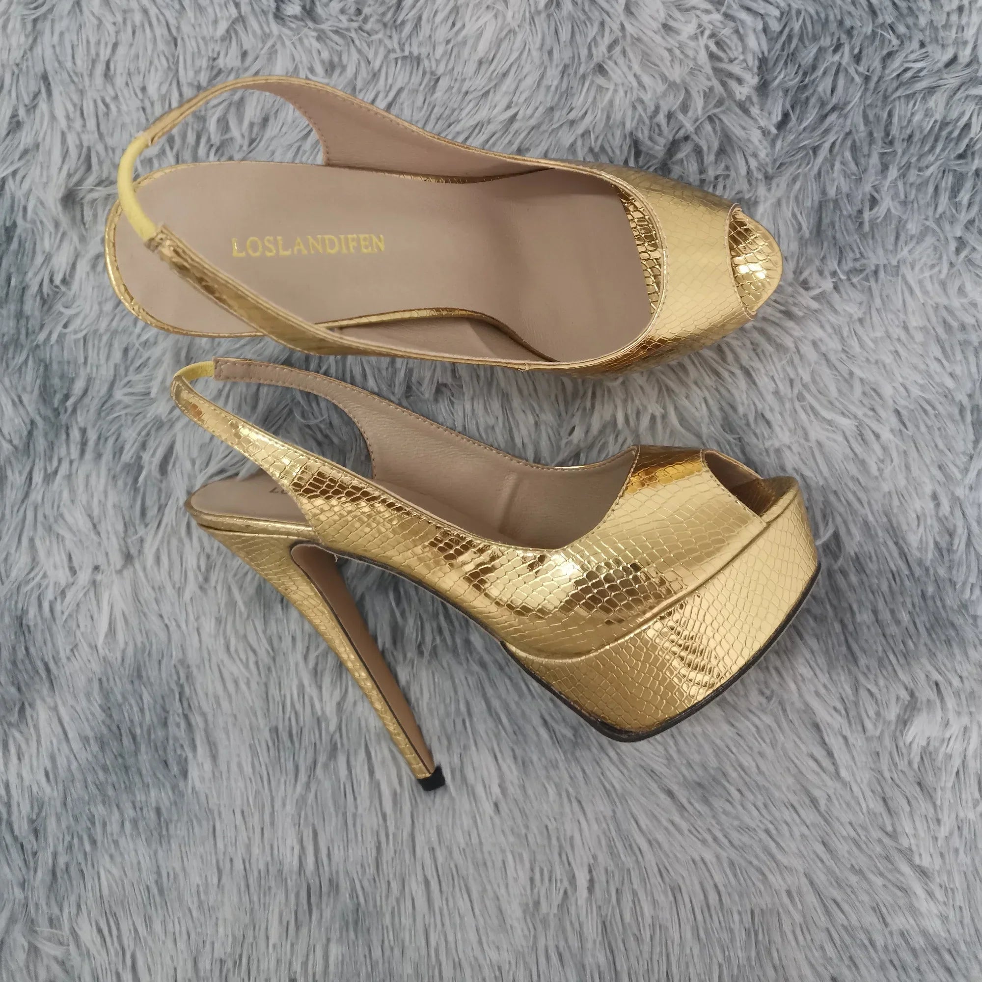 14CM Platform Super High Heels For Woman Sexy Open Toe Sandals