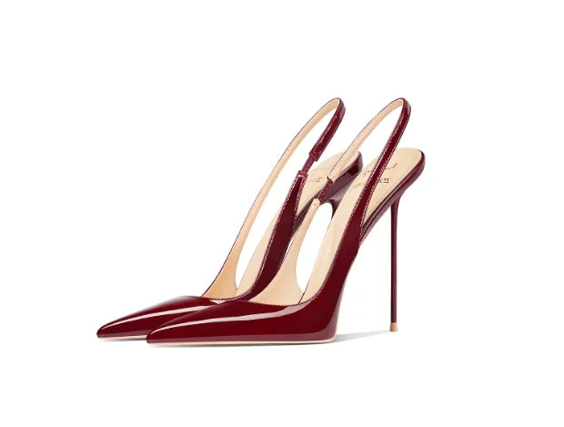 Temperament French Nude Pointed Thin Heel High-heeled Shoes