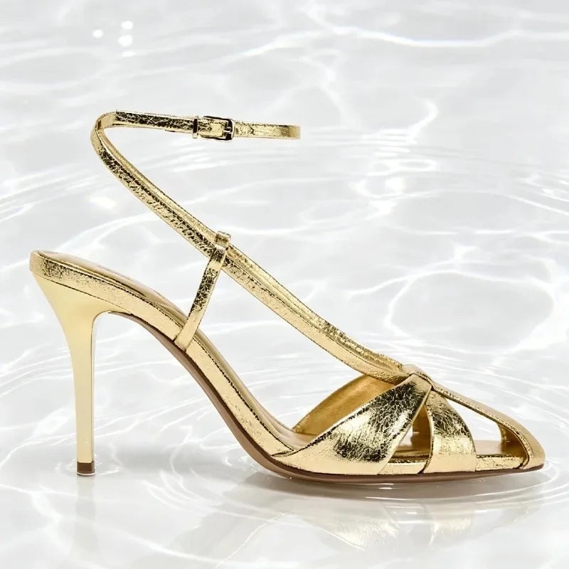 Ankle Buckle Designer Sandals