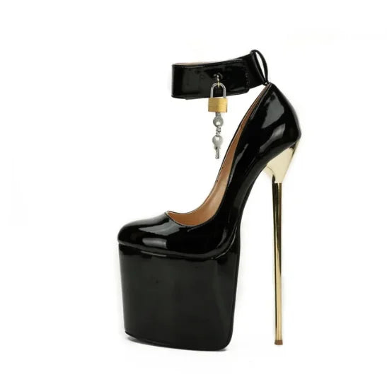 22cm Thin Stiletto Metal High Heels