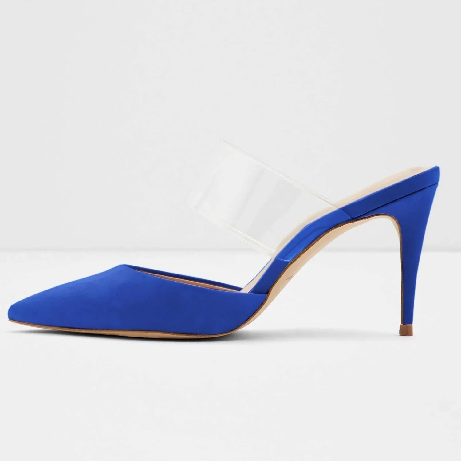 9cm Pointed Toe Thin High Heels Party Girl Black Nude Solid Color Wedding Shoes