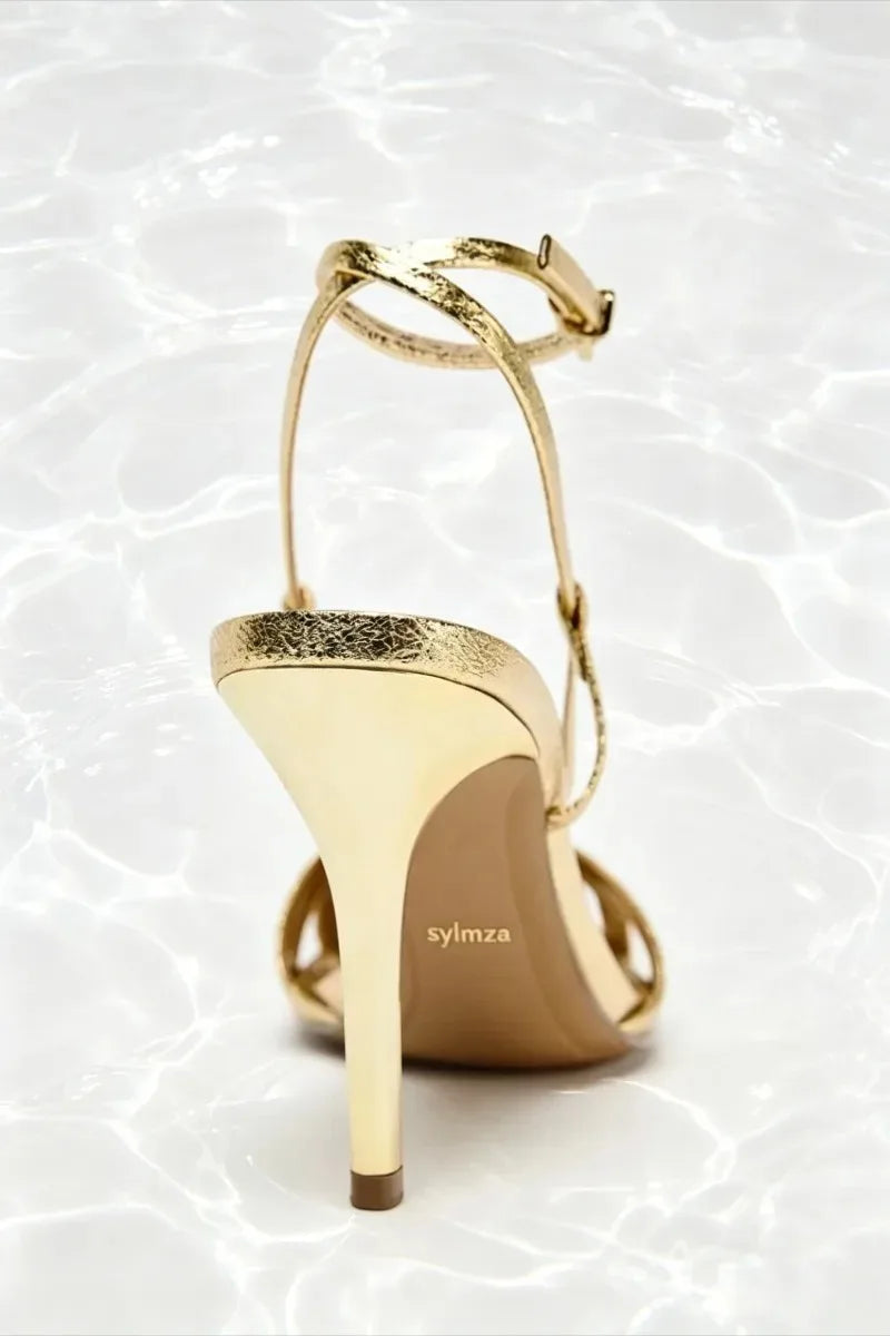 Ankle Buckle Designer Sandals