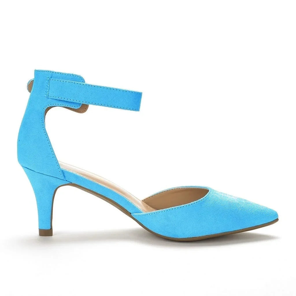 5cm Thick Heel Pumps Wedding Party Shoe