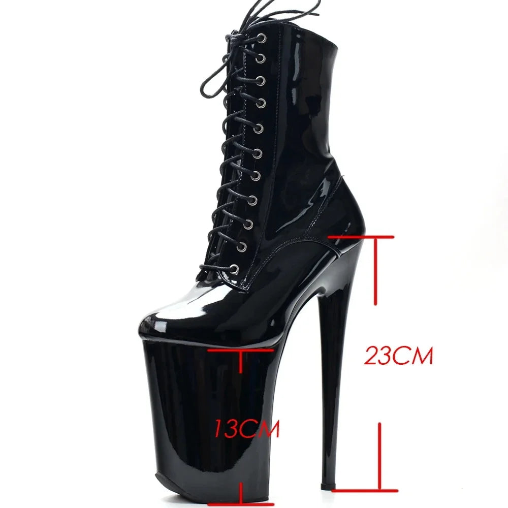 Extreme High Heels 20cm Women Ankle Boots
