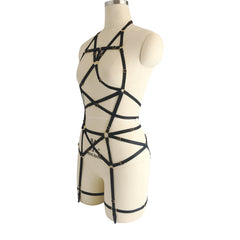 Sex Red Bodysuit Wife Body Harness Lingerie Slutty Teddy