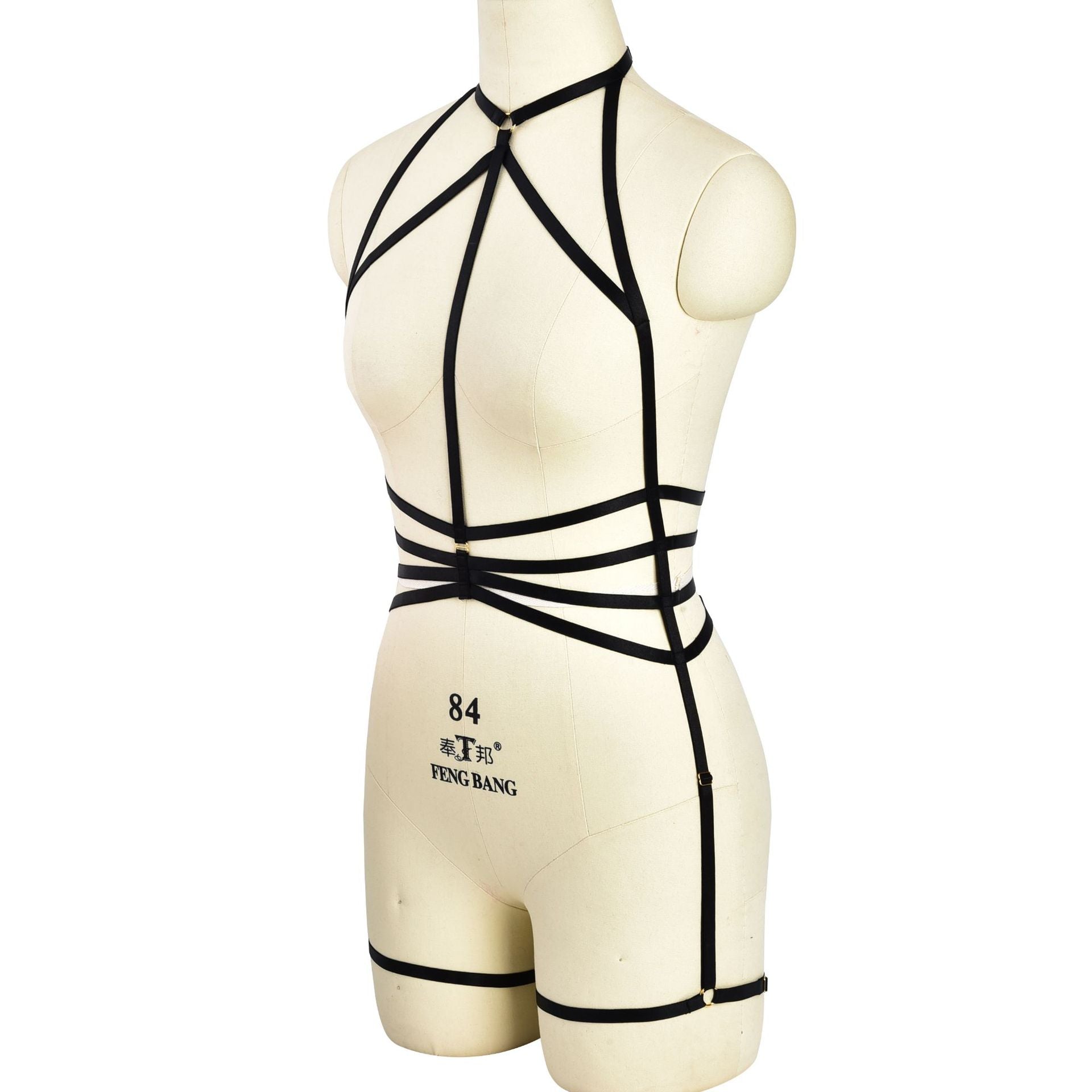 Sex Sexy Bodysuit Black HubLai Harness Lingerie Sexiest Teddy