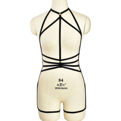 Sex Sexy Bodysuit Black HubLai Harness Lingerie Sexiest Teddy