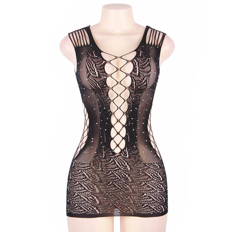 Sex Sexy Bodysuit Hot mature sheer lingerie Nude Teddy🌹