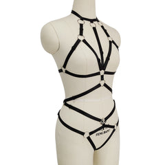 Sexiest Sexy Bodysuit Red HubLai Harness Lingerie Women  Teddy
