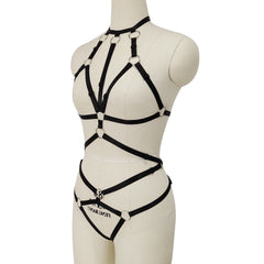 Sexiest Sexy Bodysuit Red HubLai Harness Lingerie Women  Teddy