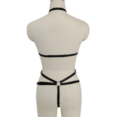 Sexiest Sexy Bodysuit Red HubLai Harness Lingerie Women  Teddy