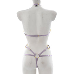 Sexiest Sexy Bodysuit Sex HubLai Harness Lingerie Black Teddy