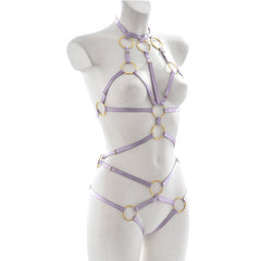 Sexiest Sexy Bodysuit Sex HubLai Harness Lingerie Black Teddy