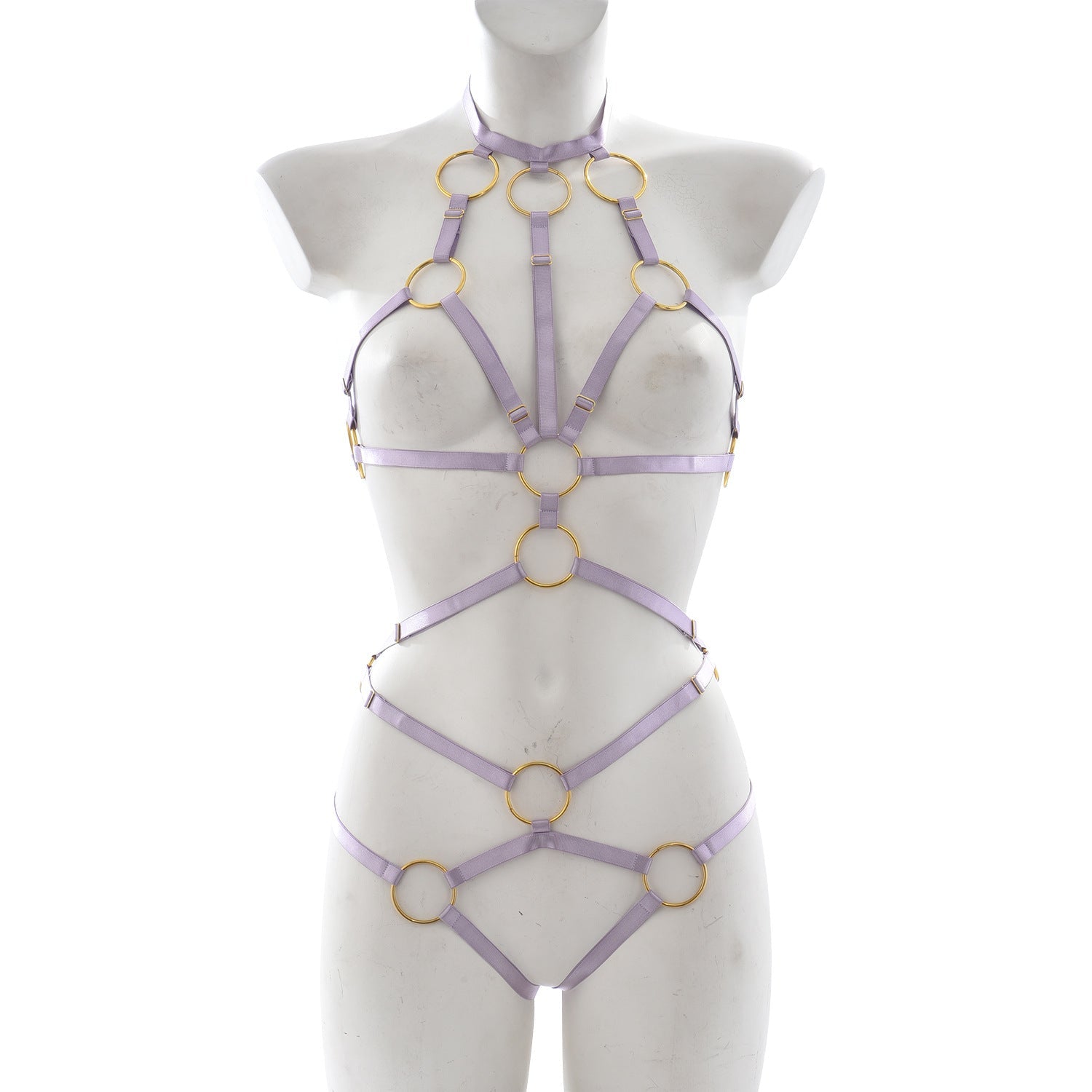 Sexiest Sexy Bodysuit Sex HubLai Harness Lingerie Black Teddy