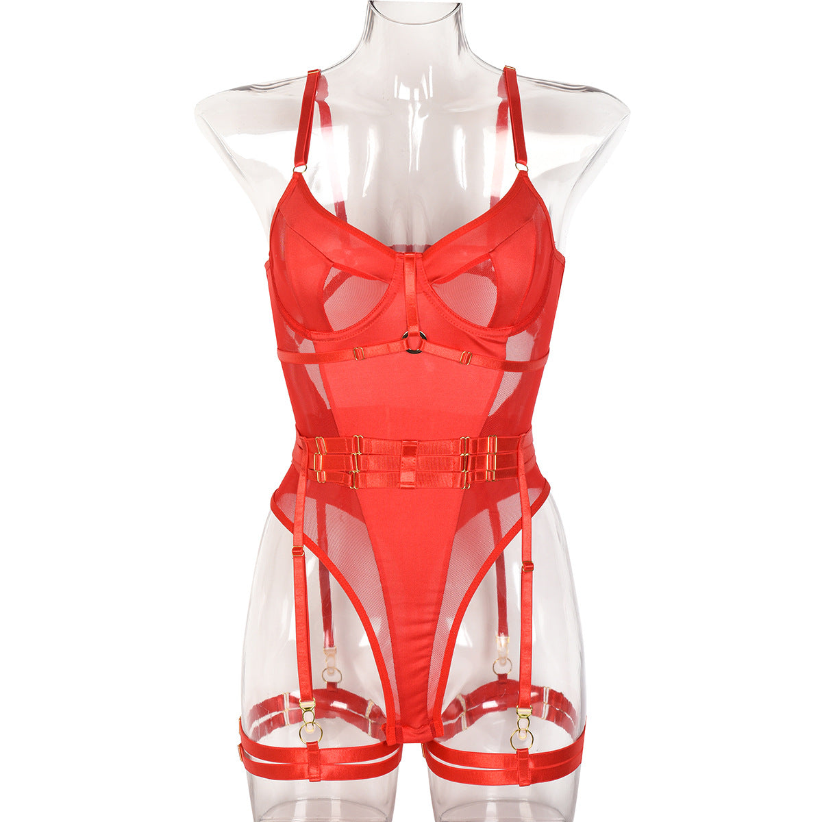 Sexy Mature Women In Lingerie Bodysuit Teddy