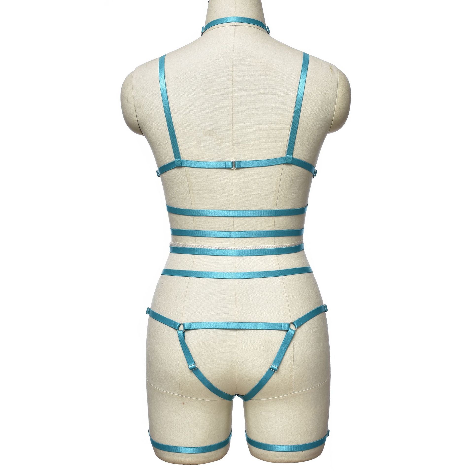 Sexy White Bodysuit Hot Sexy Harness Lingerie White Teddy