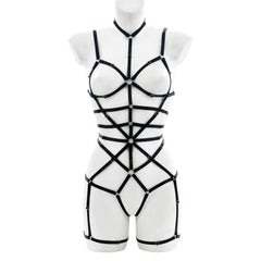 Sexy White Bodysuit Hot Sexy Harness Lingerie White Teddy