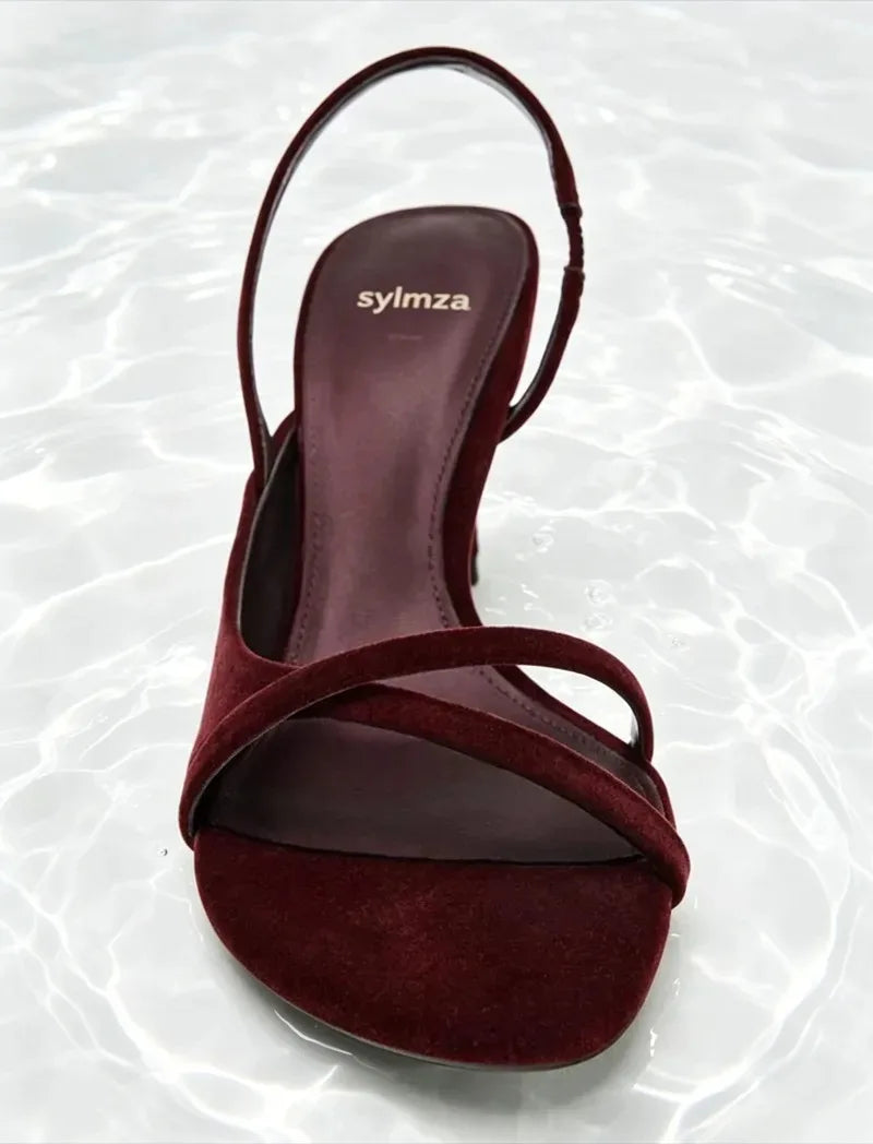 Black Velvet Comfortable Shoes