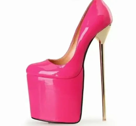 22cm Thin Stiletto Metal High Heels
