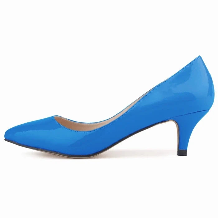 Classic Sexy Pointed Toes 5cm Low Med Kitten High Heels