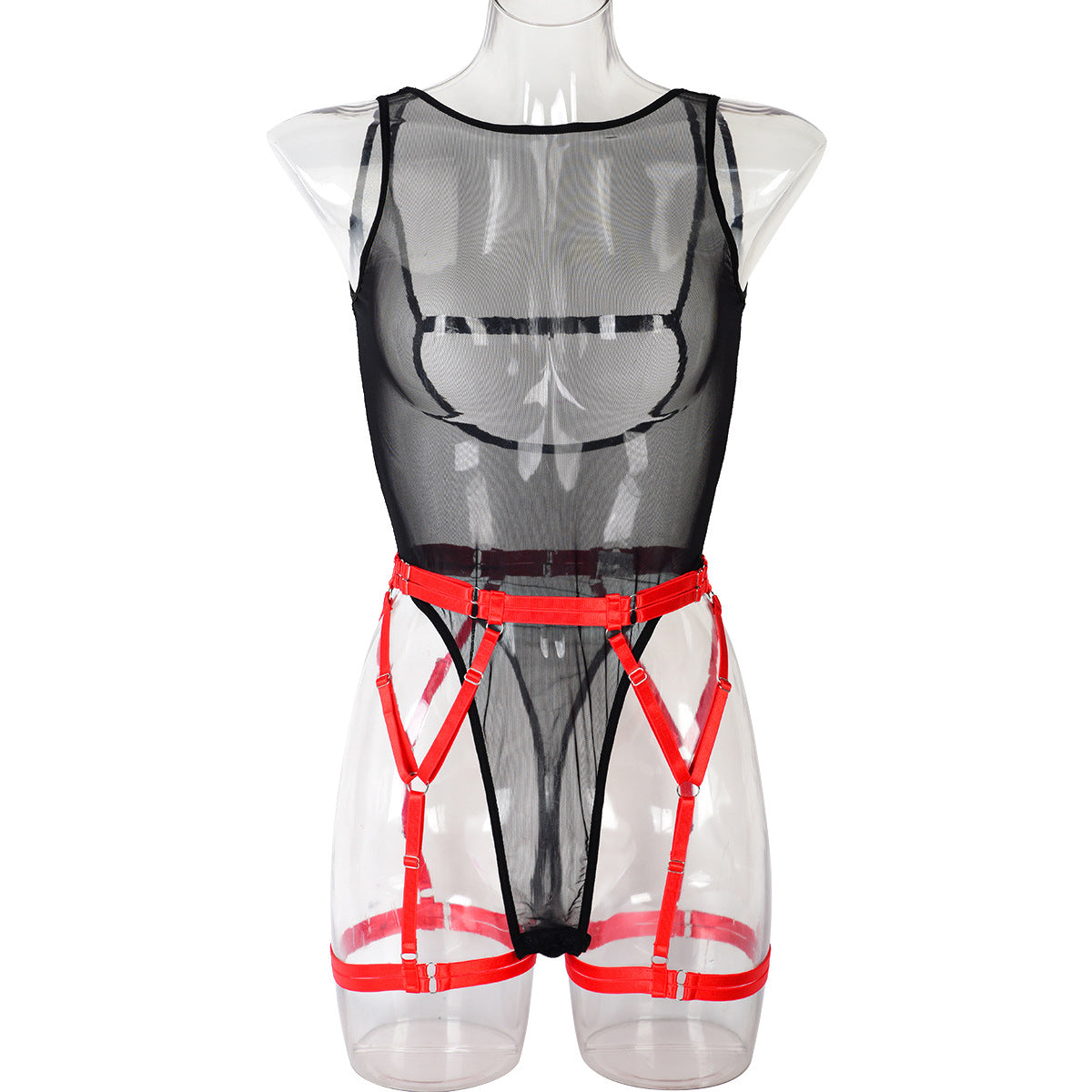 Sheer Sexy LingerieBodysuit Teddy