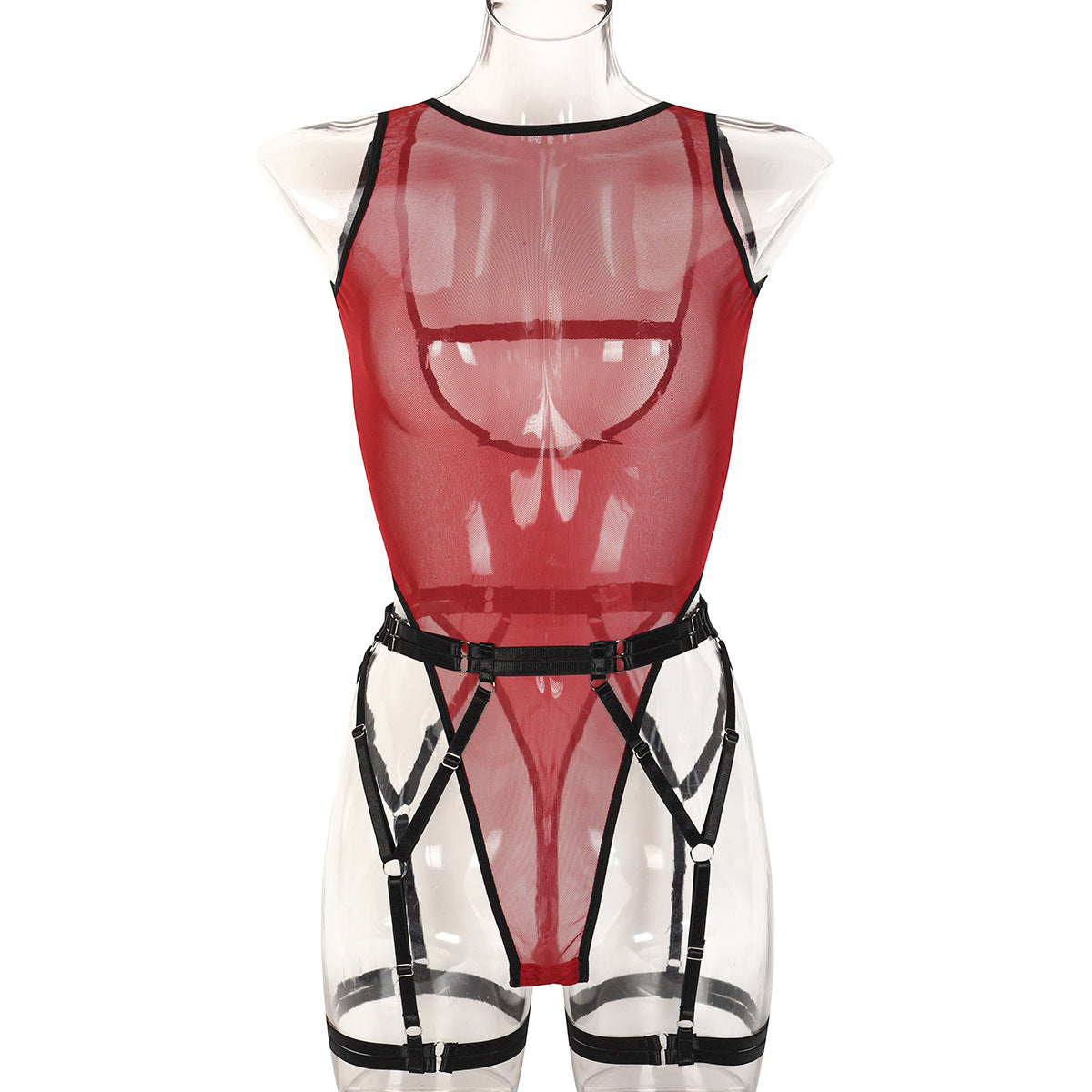 Sheer Sexy LingerieBodysuit Teddy