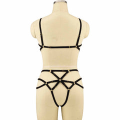 White Red Bodysuit Chubby HubLai Lingerie Harness Wife Teddy