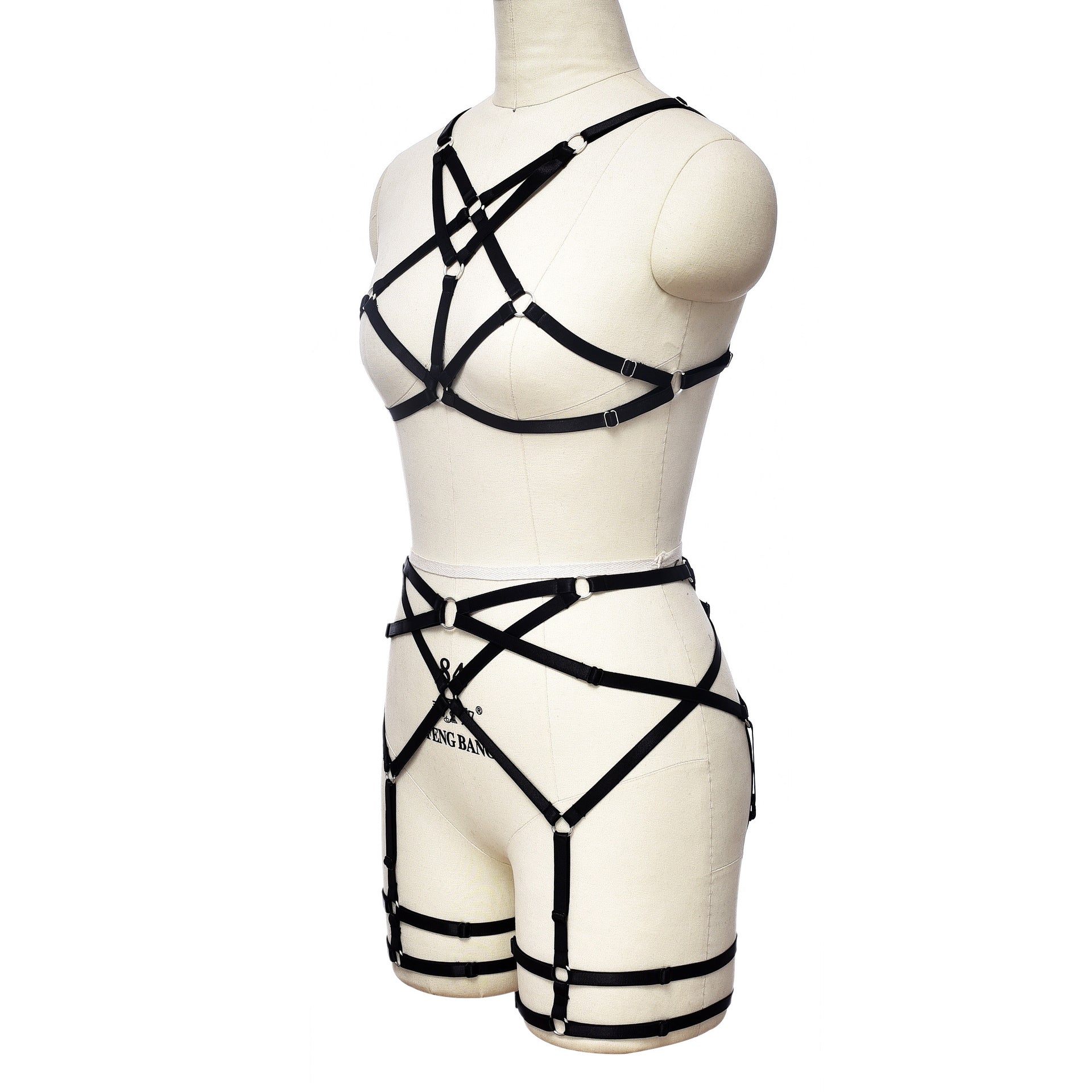 Wife Womens Black Bodysuit Sex HubLai Lingerie Harness Black Teddy