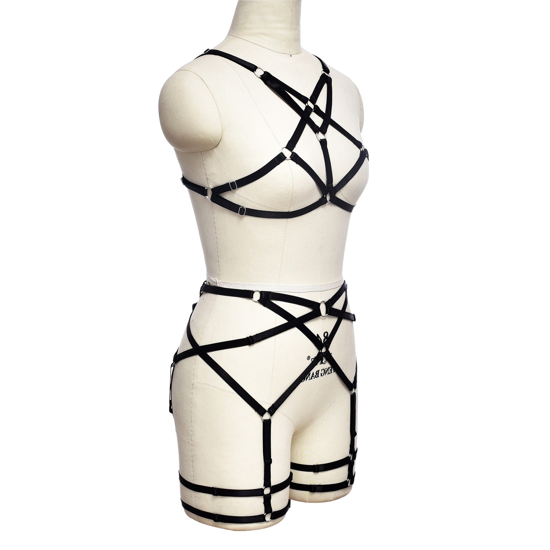 Wife Womens Black Bodysuit Sex HubLai Lingerie Harness Black Teddy