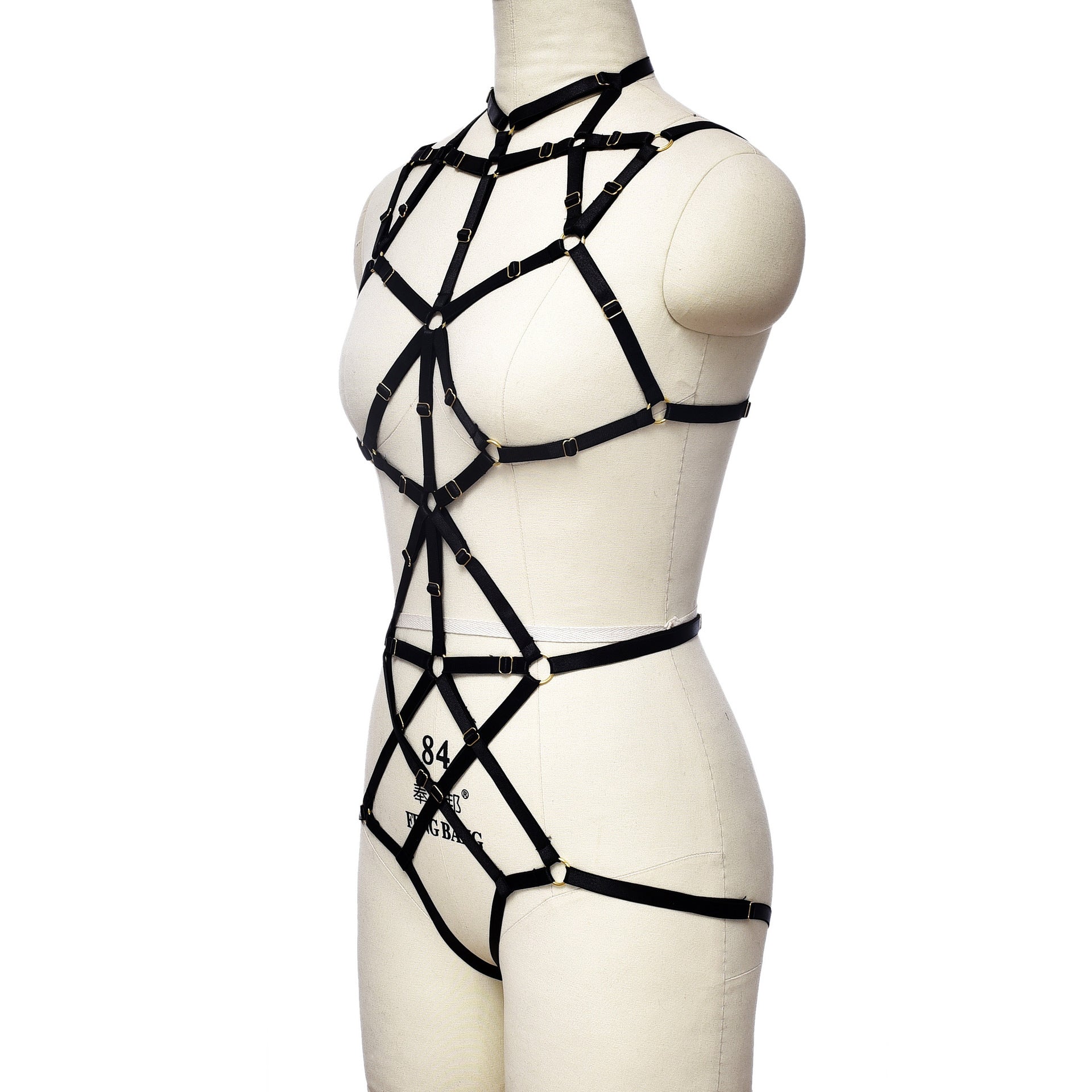 Women  Sexy Bodysuit Nasty HubLai Lingerie Harness Revealing Teddy