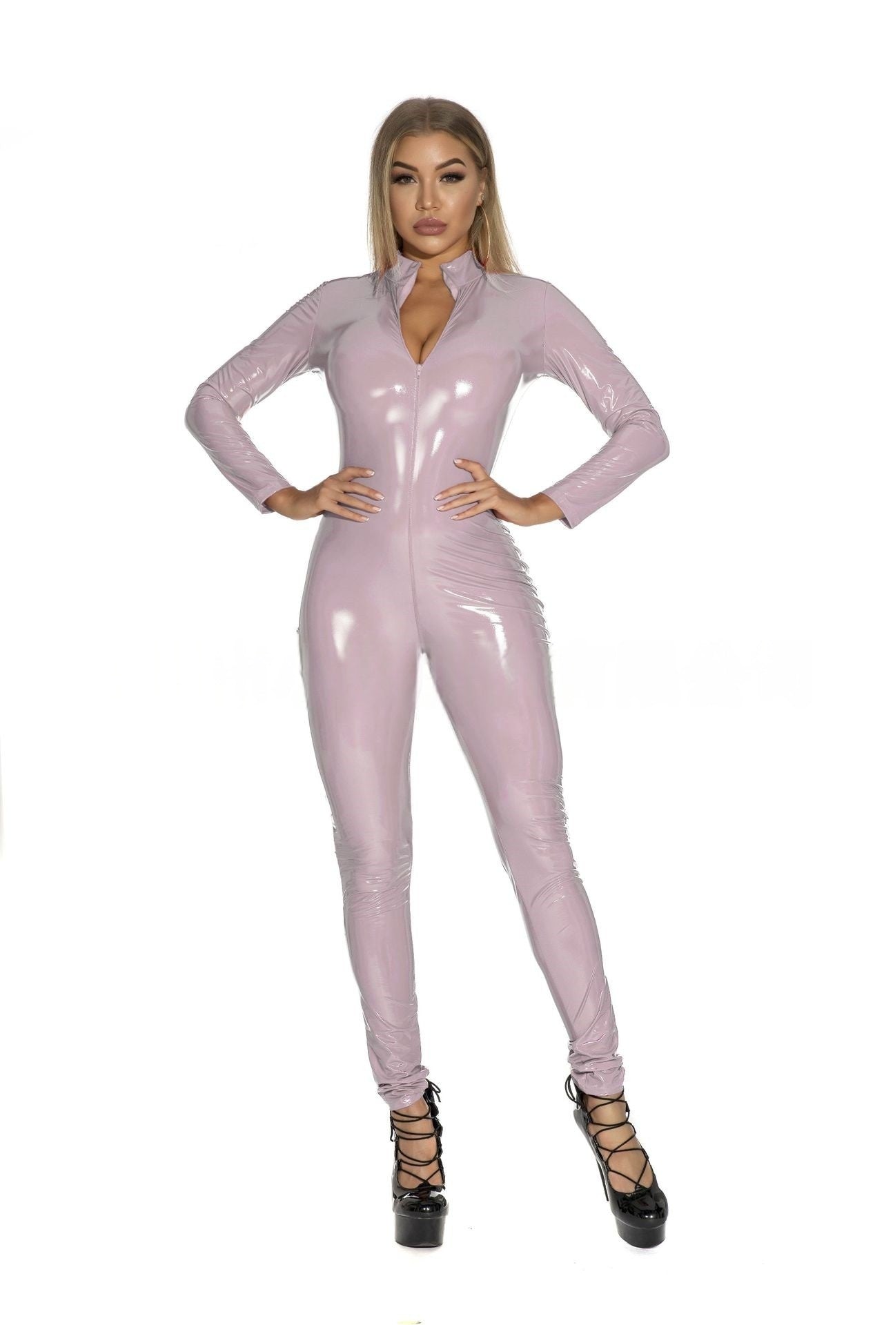 HubLai Full Leather Bodysuit