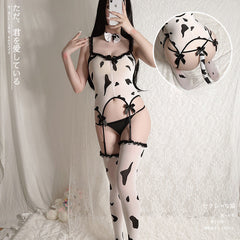 Sexy Cow Costume Thick